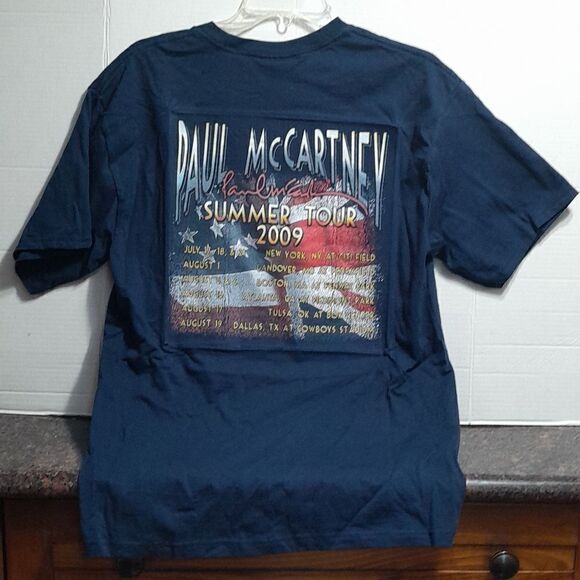 Unisex Paul McCartney Summer Tour 2009 Tee Shirt...Never Worn - Picture 5 of 5